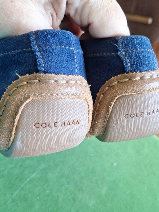 Cole Haan Blue Suede Penny Loafers main image 4
